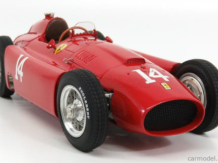 Ferrari F1 D50 Short Nose N°14 French GP 1956 Collins 1:18 CMC červená