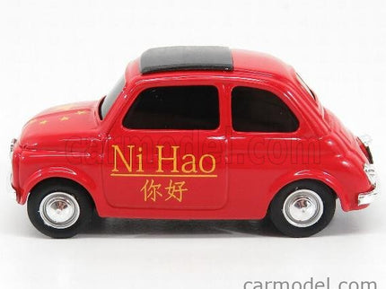 Fiat 500 Brums Cina NI Hao 2018 1:43 Brumm červená
