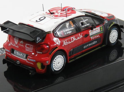 CITROEN | C3 WRC ABU DHABI N 9 RALLY SARDEGNA 2017 A.MIKKELSEN - A.SYNNEVAAG | RED WHITE GREY