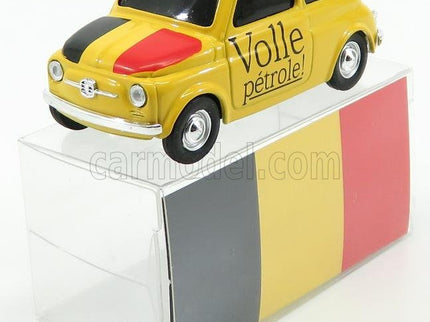 Fiat 500 Brums Belgio - Volle Petrole ! 2018 1:43 Brumm žltá