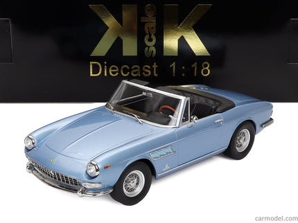 Ferrari 275 GTS Pininfarina Spider 1964 1:18 KK Scale svetlomodrá metalická