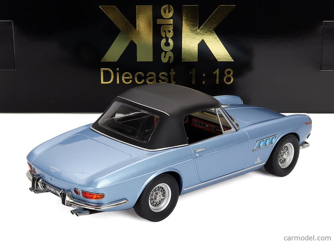 Ferrari 275 GTS Pininfarina Spider 1964 1:18 KK Scale svetlomodrá metalická
