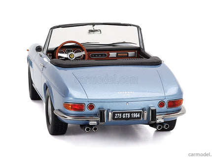 Ferrari 275 GTS Pininfarina Spider 1964 1:18 KK Scale svetlomodrá metalická