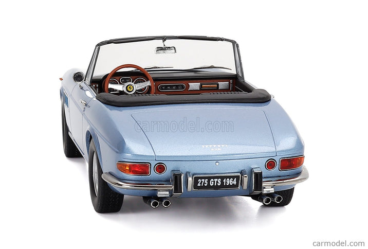Ferrari 275 GTS Pininfarina Spider 1964 1:18 KK Scale svetlomodrá metalická