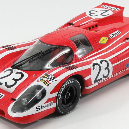 PORSCHE | 917K 4.9L TEAM SALZBURG N 23 WINNER 24h LE MANS 1970 HANS HERRMANN - RICHARD ATTWOOD | RED WHITE