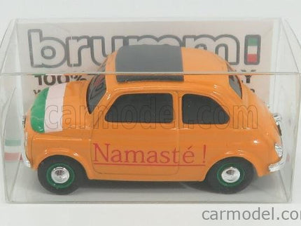 Fiat 500 Brums India - Namaste' ! 1:43 Brumm žltá