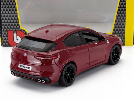 ALFA ROMEO | STELVIO Q4 QUADRIFOGLIO V6 BITURBO 510hp 2017 | ROSSO ALFA - RED