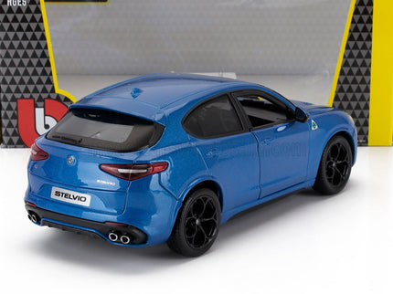 ALFA ROMEO | STELVIO Q4 QUADRIFOGLIO V6 BITURBO 510hp 2017 | BLU MISANO - BLUE MET