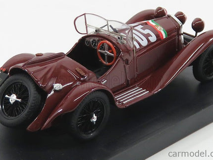 ALFA ROMEO 2300 Spider N°105 Mille Miglia 1932 T.Nuvolari - G.B.Guidotti 1:43 Brumm bordó