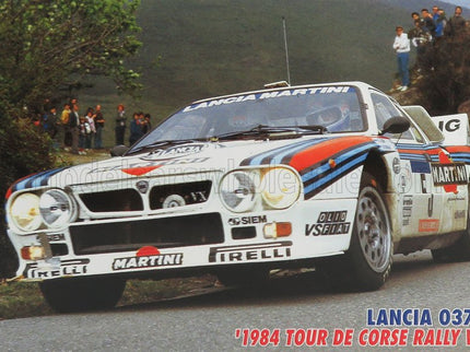 LANCIA | 037 TEAM MARTINI RACING N 5 WINNER RALLY TOUR DE CORSE 1984 M.ALEN - I.KIVIMAKI | /