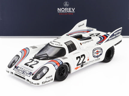 PORSCHE | 917K 4.9L TEAM MARTINI RACING N 22 WINNER 24h LE MANS 1971 HELMUT MARKO - GIJS VAN LENNEP | WHITE