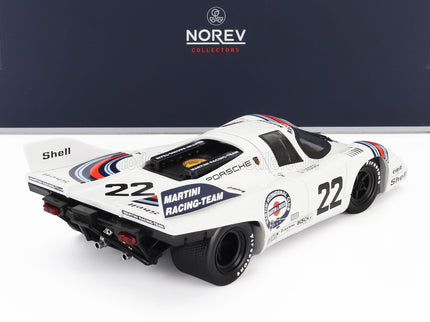 PORSCHE | 917K 4.9L TEAM MARTINI RACING N 22 WINNER 24h LE MANS 1971 HELMUT MARKO - GIJS VAN LENNEP | WHITE