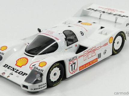 Porsche 962C Dunlop N°17 Supercup 1987 H.J.Stuck 1:18 Norev biela