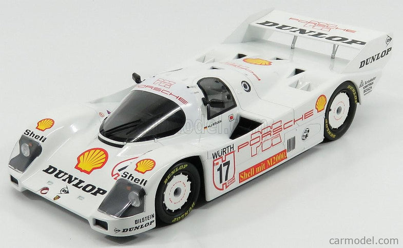 Porsche 962C Dunlop N°17 Supercup 1987 H.J.Stuck 1:18 Norev biela
