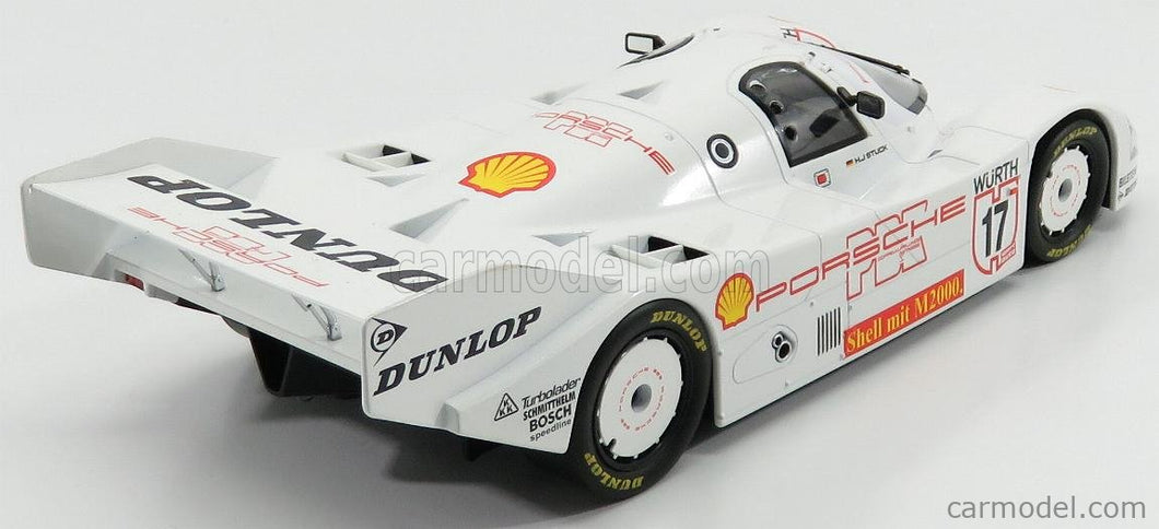 Porsche 962C Dunlop N°17 Supercup 1987 H.J.Stuck 1:18 Norev biela