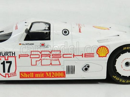 Porsche 962C Dunlop N°17 Supercup 1987 H.J.Stuck 1:18 Norev biela