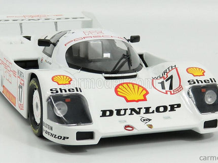 Porsche 962C Dunlop N°17 Supercup 1987 H.J.Stuck 1:18 Norev biela