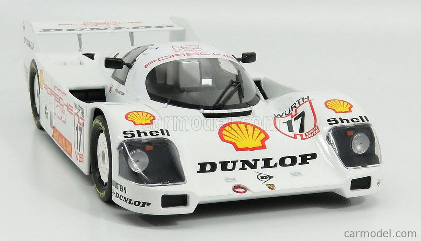 Porsche 962C Dunlop N°17 Supercup 1987 H.J.Stuck 1:18 Norev biela