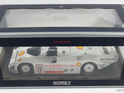 Porsche 962C Dunlop N°17 Supercup 1987 H.J.Stuck 1:18 Norev biela