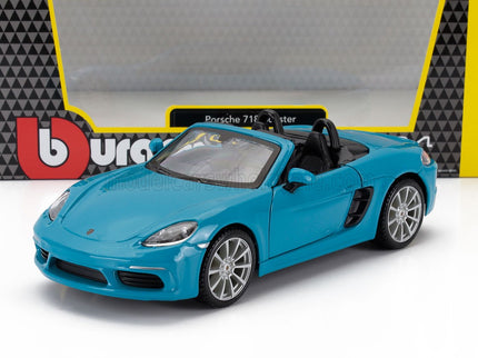 PORSCHE | BOXSTER 718 (982) SPIDER 2016 | LIGHT BLUE
