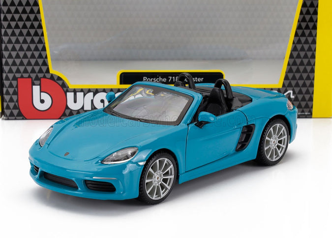 PORSCHE | BOXSTER 718 (982) SPIDER 2016 | LIGHT BLUE