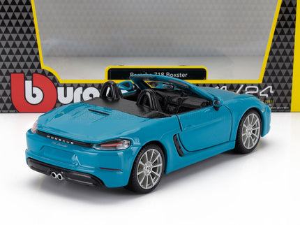 PORSCHE | BOXSTER 718 (982) SPIDER 2016 | LIGHT BLUE