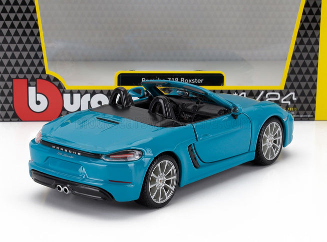 PORSCHE | BOXSTER 718 (982) SPIDER 2016 | LIGHT BLUE