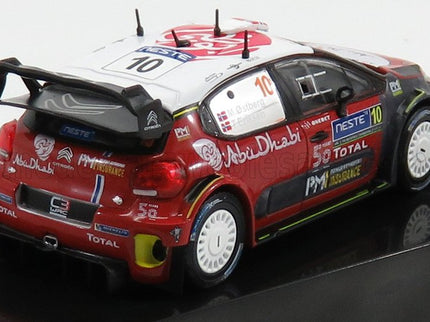 CITROEN | C3 WRC ABU DHABI N 10 RALLY FINLAND 2018 M.OSTBERG - T.ERIKSEN | RED GREY