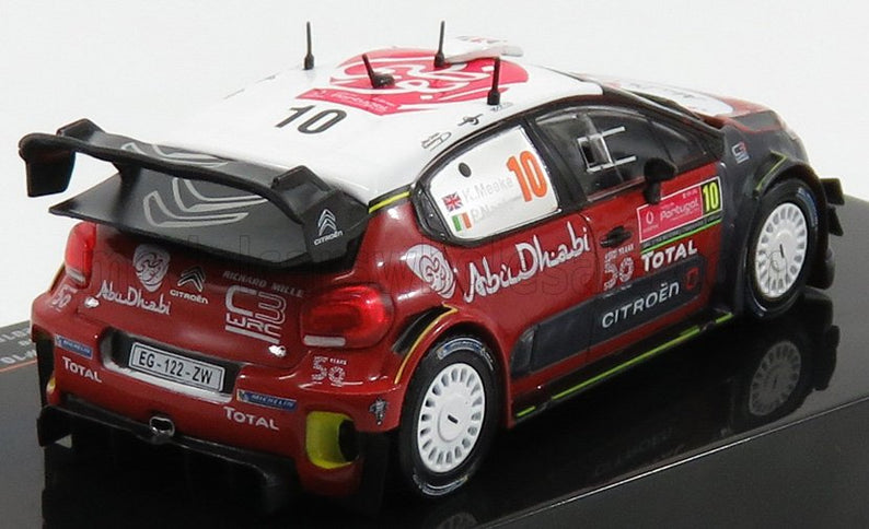 CITROEN | C3 WRC ABU DHABI N 10 RALLY PORTUGAL 2018 K.MEEKE - P.NAGLE | RED GREY