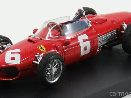 Ferrari F1 156 N°6 Italy GP 1961 R.Ginther 1:43 Brumm červená