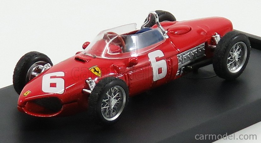 Ferrari F1 156 N°6 Italy GP 1961 R.Ginther 1:43 Brumm červená