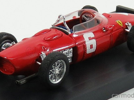 Ferrari F1 156 N°6 Italy GP 1961 R.Ginther 1:43 Brumm červená