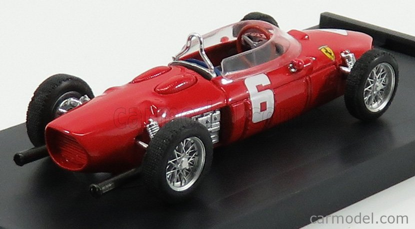 Ferrari F1 156 N°6 Italy GP 1961 R.Ginther 1:43 Brumm červená