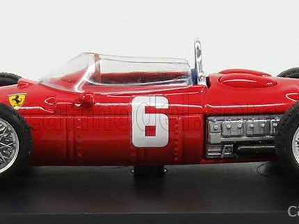 Ferrari F1 156 N°6 Italy GP 1961 R.Ginther 1:43 Brumm červená
