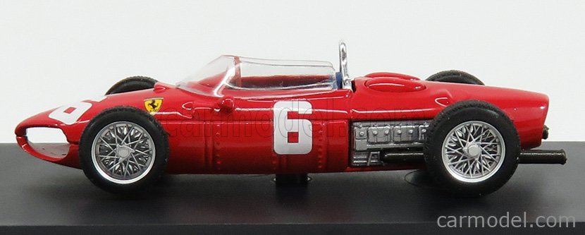 Ferrari F1 156 N°6 Italy GP 1961 R.Ginther 1:43 Brumm červená
