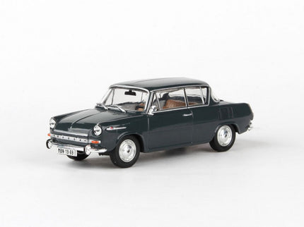 Skoda 1100 Mbx 2-DOOR 1969 1:43 Abrex tmavosivá