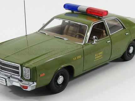 PLYMOUTH | FURY U.S. ARMY MILITARY POLICE 1977 - A-TEAM | MILITARY GREEN