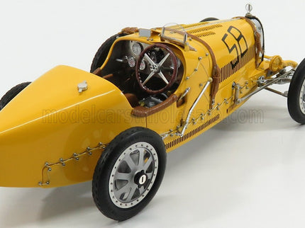 BUGATTI | T35 N 58 WITH DRIVER FIGURE 1924 | YELLOW