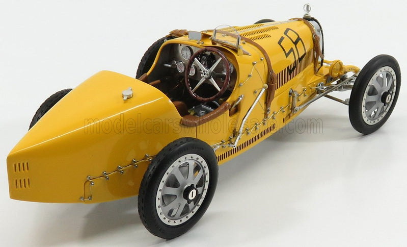 BUGATTI | T35 N 58 WITH DRIVER FIGURE 1924 | YELLOW
