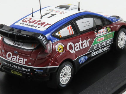 FORD ENGLAND | FIESTA RS WRC N 11 RALLY SARDEGNA ITALY 2013 T.NEUVILLE - N.GILSOUL | BORDEAUX BLUE  WHITE