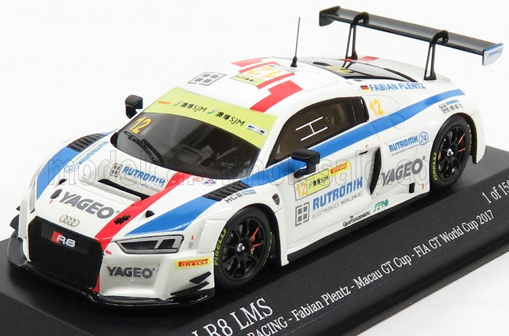 AUDI | R8 LMS TEAM HCB RUTRONI RACING N 12 FIA WORLD GT CUP MACAU 2017 PLENTZ | WHITE