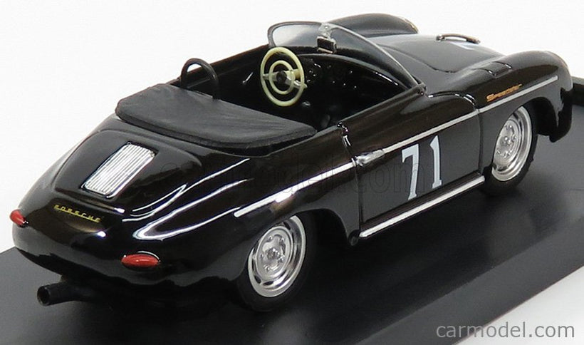 Porsche 356 Speedster N°71 Riverside 1959 Steve Mcqueen 1:43 Brumm čierna