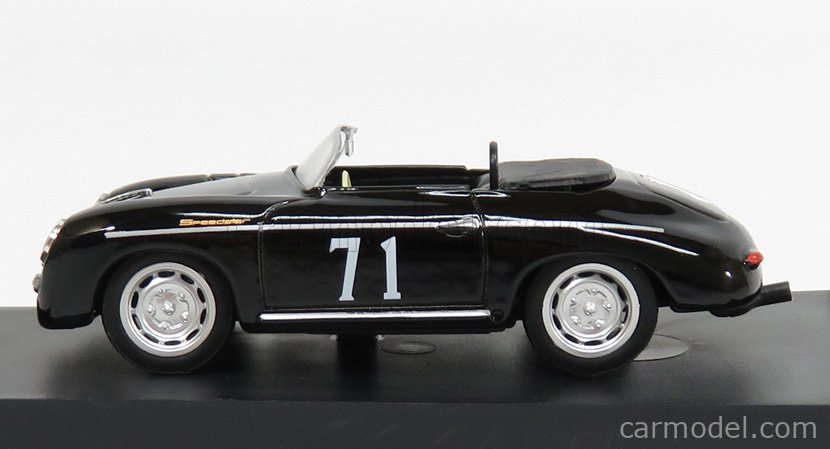 Porsche 356 Speedster N°71 Riverside 1959 Steve Mcqueen 1:43 Brumm čierna