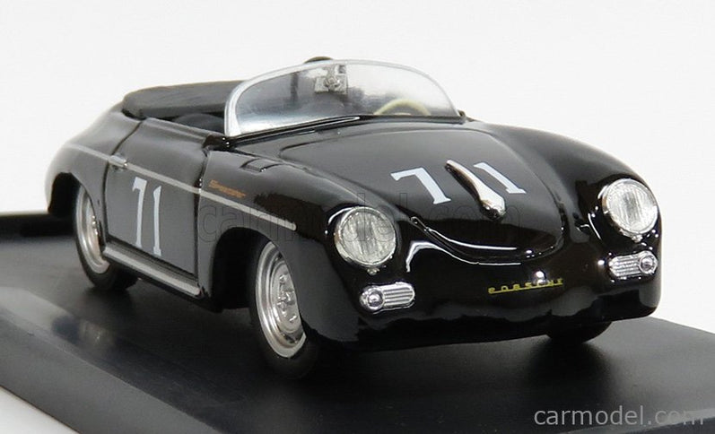 Porsche 356 Speedster N°71 Riverside 1959 Steve Mcqueen 1:43 Brumm čierna