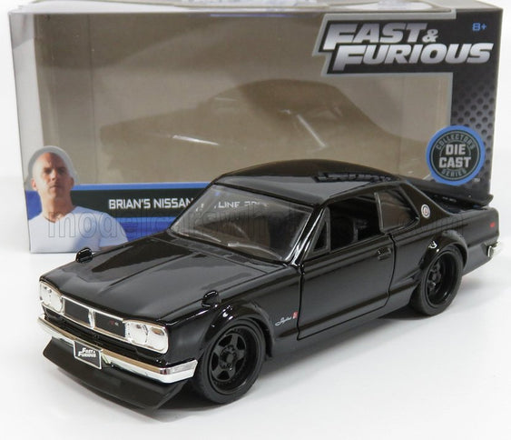 NISSAN | BRIAN'S SKYLINE 2000 GT-R 1973 - BRIAN O'CONNER - FAST & FURIOUS VI (2013) | BLACK