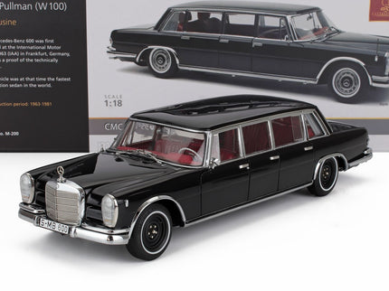 MERCEDES BENZ | S-CLASS 600 PULLMAN W100 1963 | BLACK