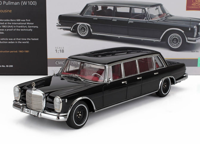 MERCEDES BENZ | S-CLASS 600 PULLMAN W100 1963 | BLACK
