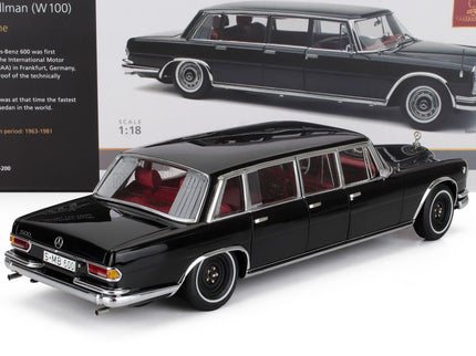 MERCEDES BENZ | S-CLASS 600 PULLMAN W100 1963 | BLACK
