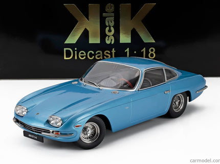 Lamborghini 400 GT 2+2 1965 1:18 KK Scale svetlomodrá metalická