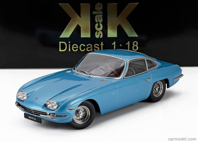Lamborghini 400 GT 2+2 1965 1:18 KK Scale svetlomodrá metalická